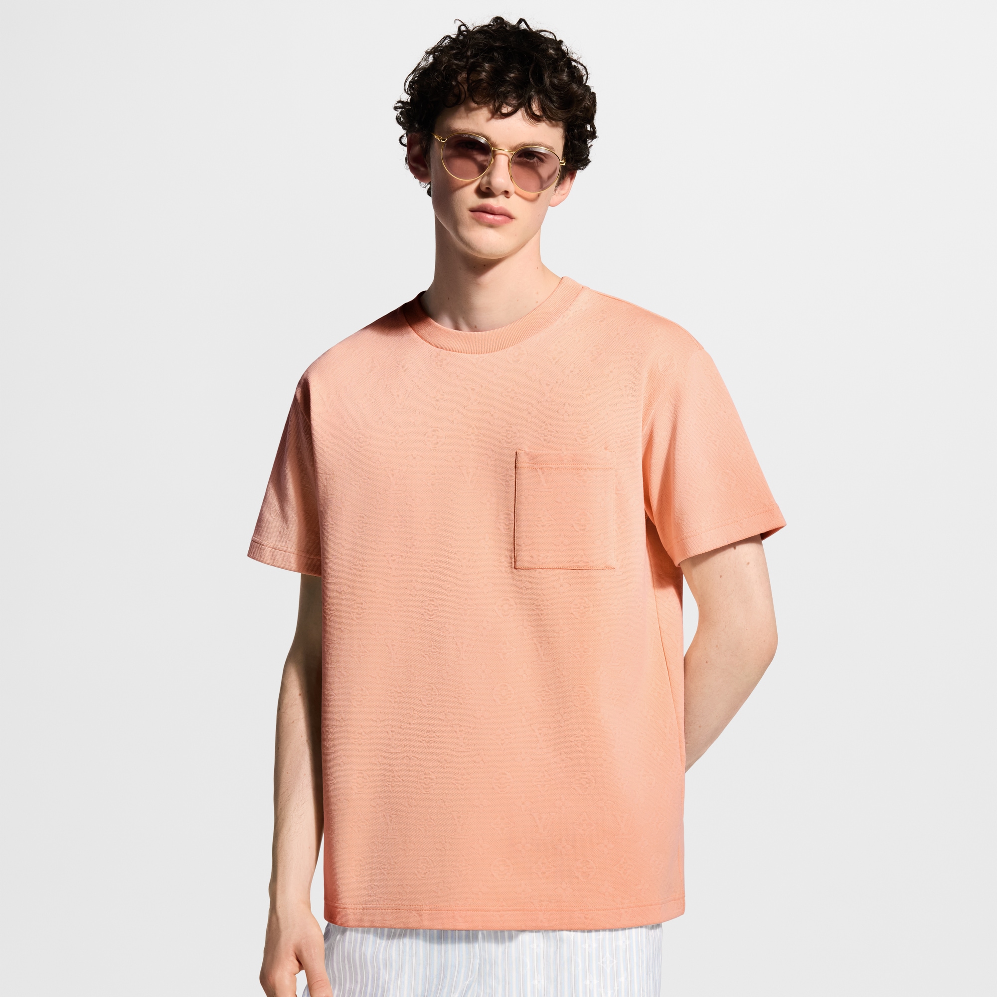 Monogram Pique T-Shirt - Men - Ready-to-Wear | LOUIS VUITTON ®
